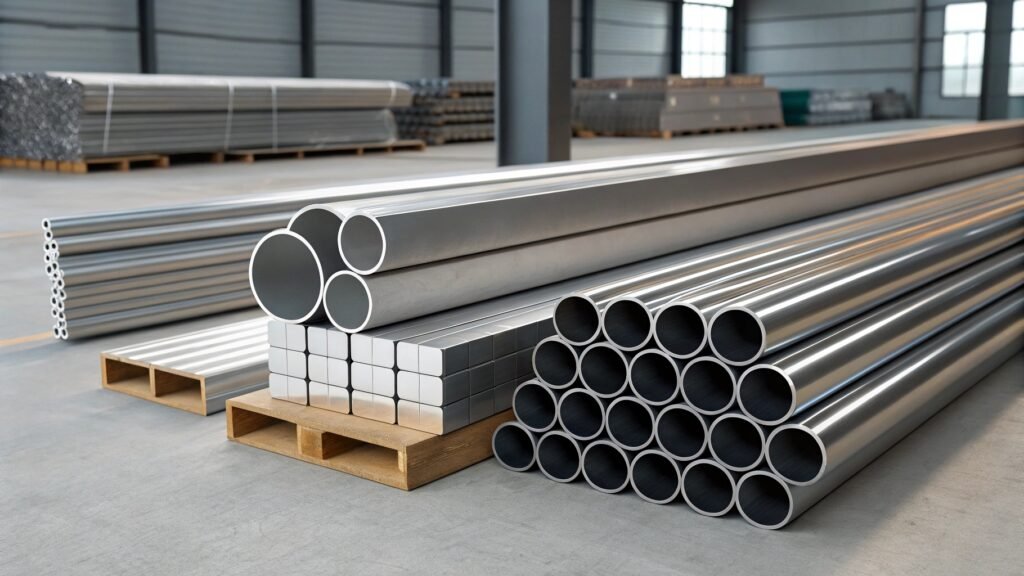 alt with keywords: aluminum alloy tubes and bars selection